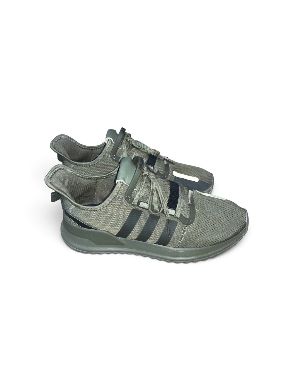 Men’s Adidas Original U Path Run Olive Green Running Shoes. 10.5